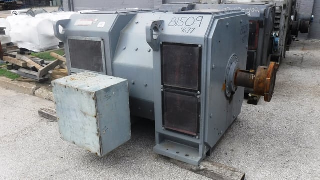 general electric 400 hp 250 rpm 4677 dcmotors 81509