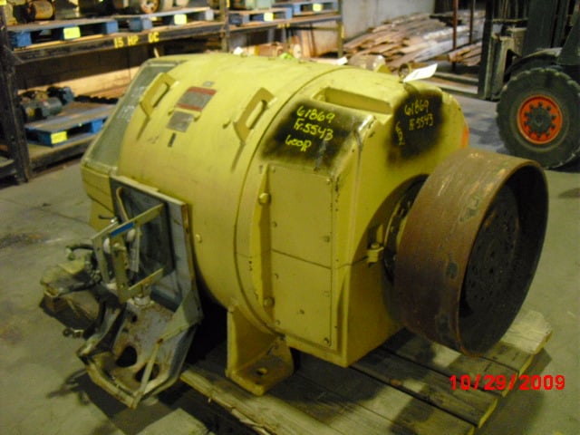 general electric 600 hp 1150 rpm 5543 dcmotors 61869