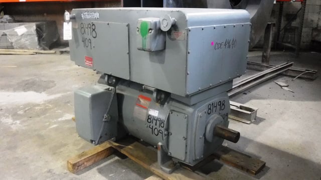 general electric 150 hp 1750 rpm 409aty dcmotors 81498
