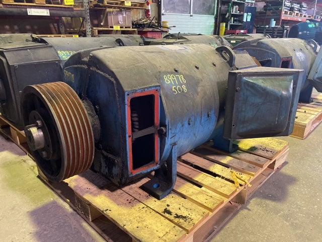 general electric 200 hp 1150 rpm 508ay dcmotors 89978
