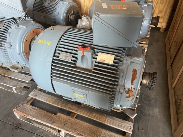 general electric 100 hp 1200 rpm 444tcz squirrel cage motors h1218