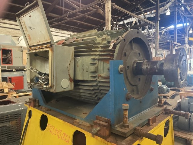 reliance 200 hp 1200 rpm 449tdz squirrel cage motors 89567