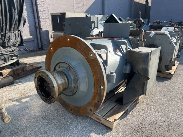 general electric 640 hp 820 rpm 818aar dc mill motors  88757