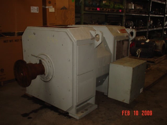 general electric 400 hp 340 rpm 4677 dcmotors 60139
