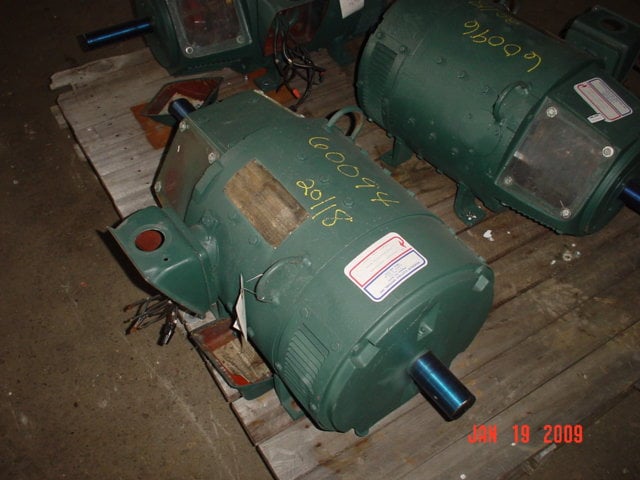 westinghouse 20 hp 1750 rpm 284at dcmotors 60094