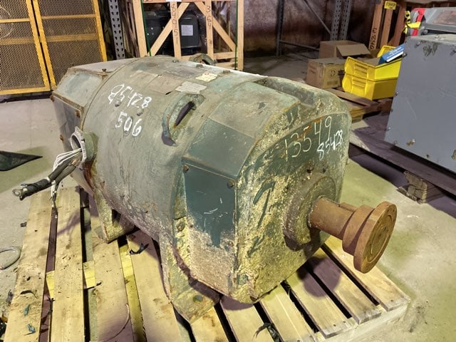 general electric 200 hp 1150 rpm 506at dcmotors 85428