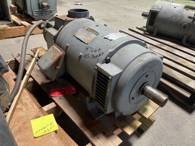 emerson 25 hp 2500 rpm 259at dcmotors 87669