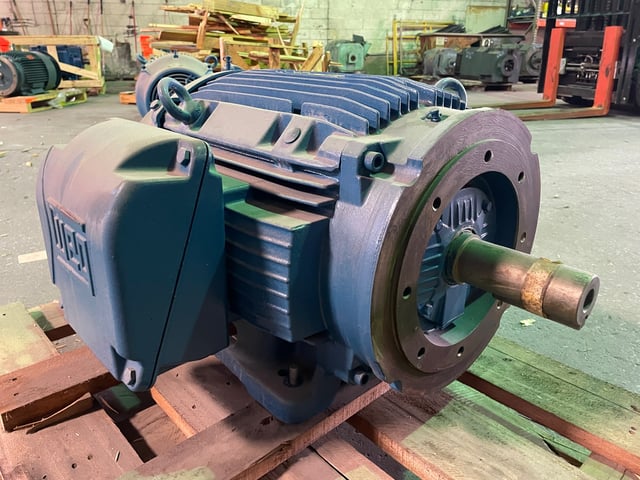weg 75 hp 1800 rpm 364 5tc squirrel cage motors 92652