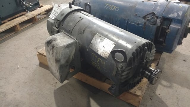 general electric 10 hp 1750 rpm 2512atz dcmotors 77879
