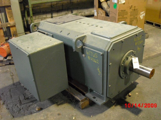general electric 400 hp 1150 rpm 4362 dcmotors 61765