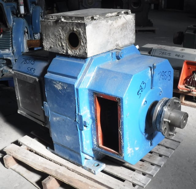 reliance 250 hp 1150 rpm 583at dcmotors 78513