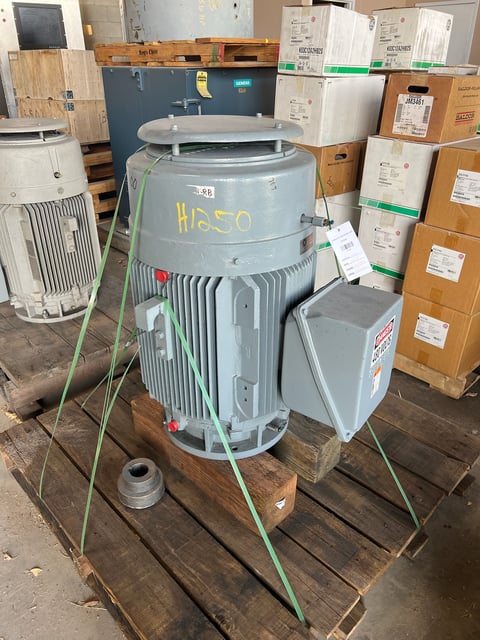 siemens 100 hp 1775 rpm 405hp vertical motors h1250