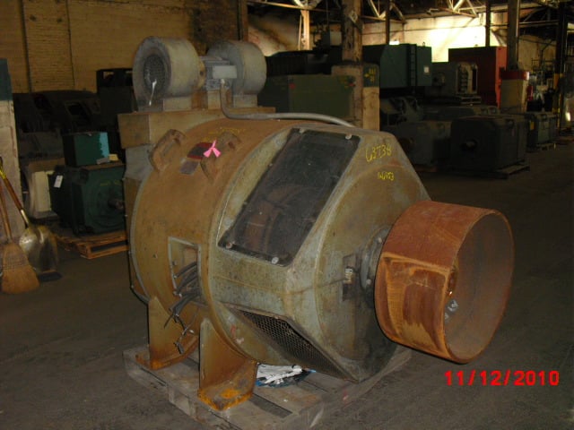 general electric 300 hp 650 rpm 6453 dcmotors 63738