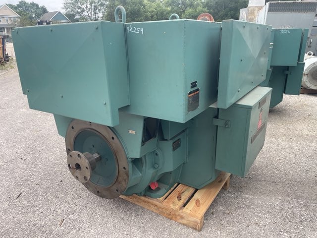 reliance 1000 hp 3600 rpm 5810ds squirrel cage motors 92254