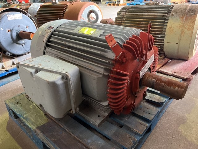 toshiba 100 hp 1200 rpm 444t squirrel cage motors 90761
