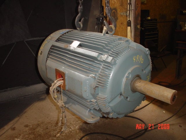 westinghouse 75 hp 1098 rpm 447tz multi speed motors 49190