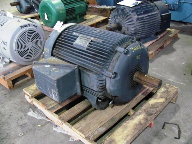 siemens allis 150 hp 1800 rpm 447t squirrel cage motors 74208