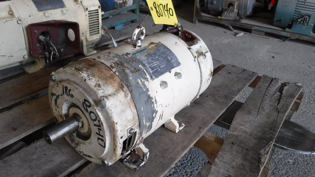 powertron 5 hp 1750 rpm l186at dcmotors 80740