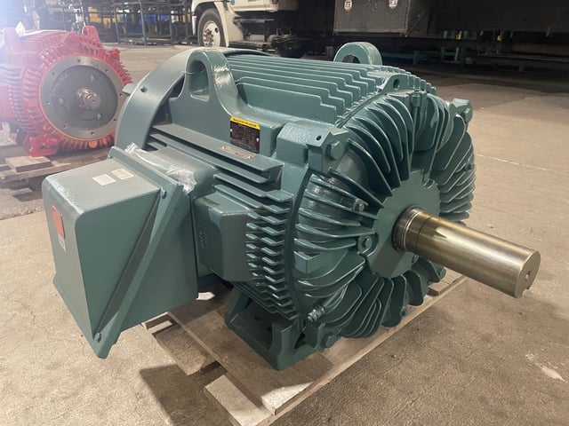 baldor reliance 125 hp 1800 rpm 444t squirrel cage motors 92285