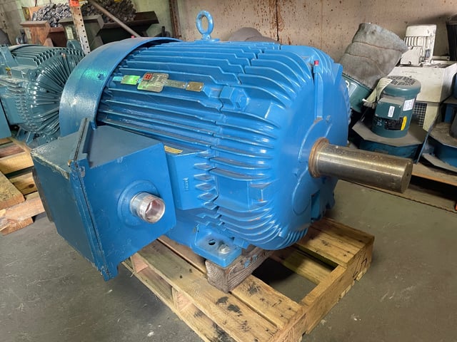 reliance 100 hp 900 rpm 445t squirrel cage motors 92306