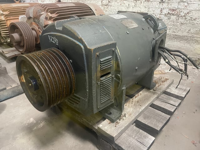general electric 150 hp 1750 rpm 407at dcmotors 92243
