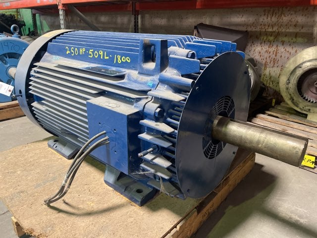 general electric 250 hp 1800 rpm 509l squirrel cage motors 91571