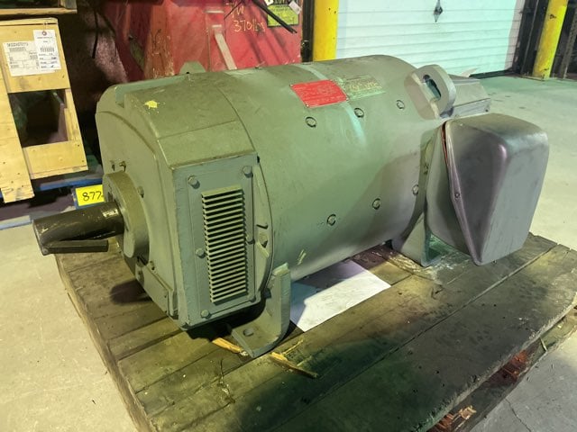 general electric 75 hp 650 rpm 409at dcmotors 90347
