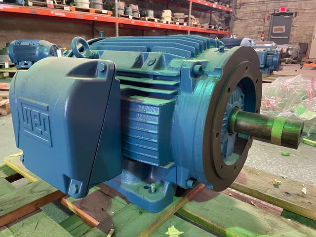 weg 75 hp 1800 rpm 364 5tc squirrel cage motors 92651