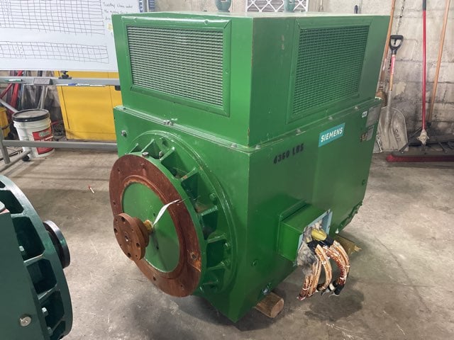 siemens 800 hp 3600 rpm 588udz squirrel cage motors 91693