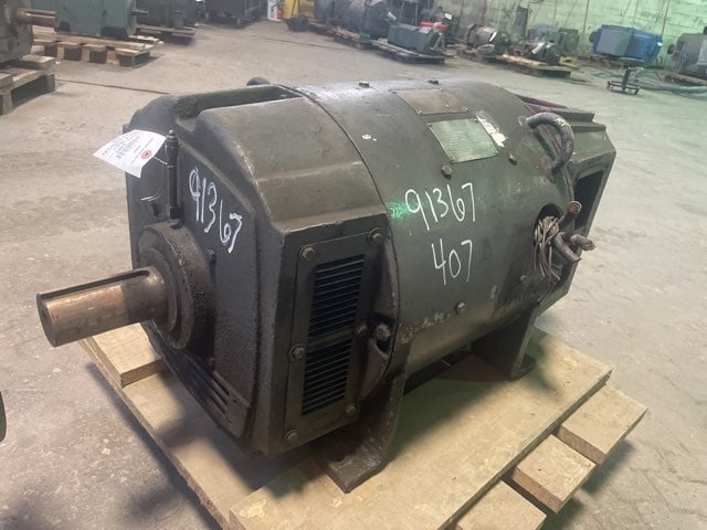 general electric 150 hp 1750 rpm 407at dcmotors 91367