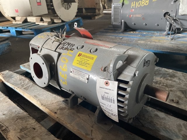 general electric 5 hp 3500 rpm l186at dcmotors h0933