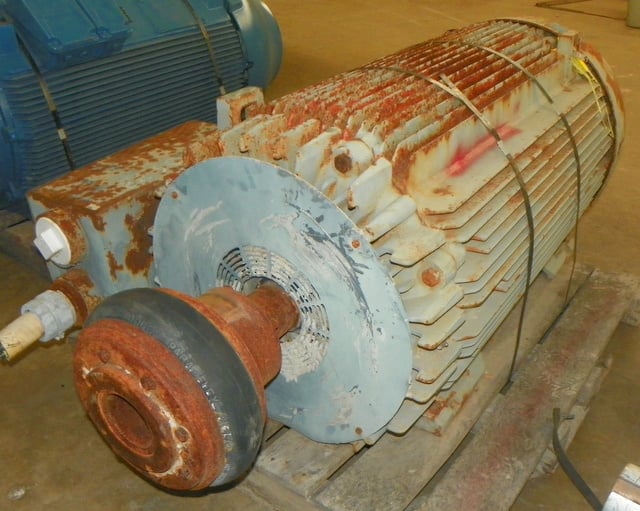 general electric 350 hp 1200 rpm 5011l squirrel cage motors 92177