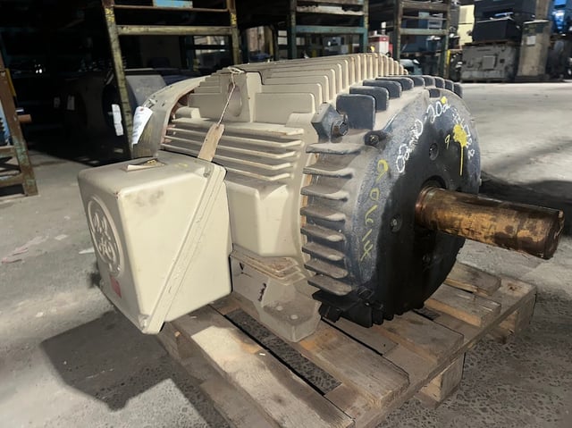 general electric 125 hp 1800 rpm 444t squirrel cage motors 90614