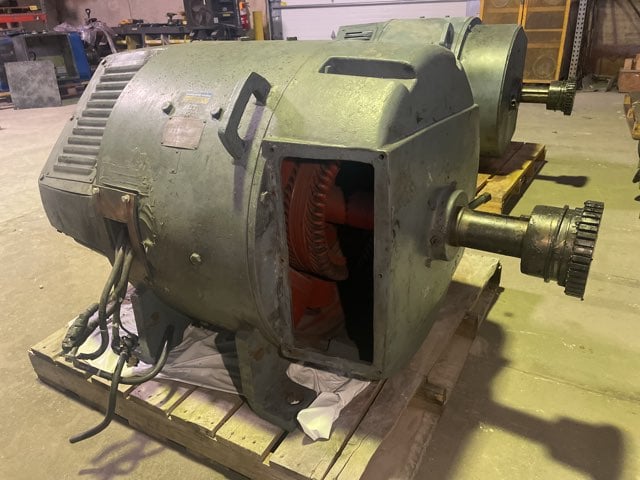 general electric 100 hp 650 rpm 683a dcmotors 89595