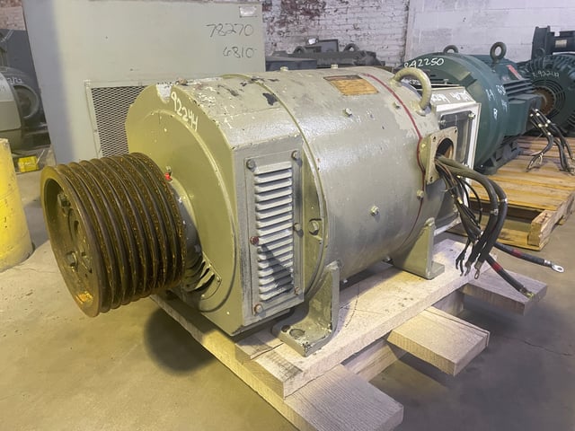 powertron 125 hp 1750 rpm 407at dcmotors 92244