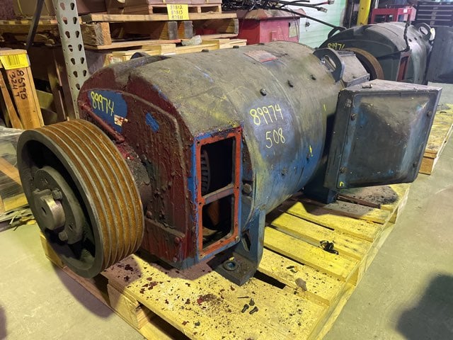 general electric 200 hp 1150 rpm 508ay dcmotors 89974