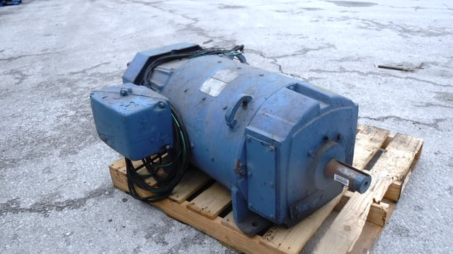 general electric 75 hp 1750 rpm 409at dcmotors 82555