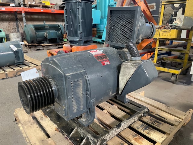 general electric 100 hp 1750 rpm 368at dcmotors 92486
