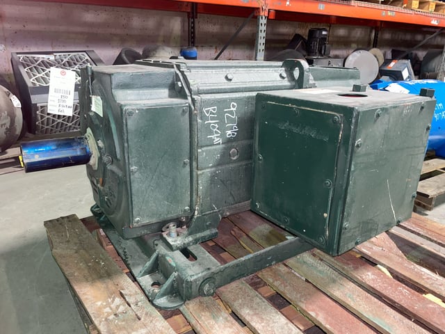 reliance 150 hp 1150 rpm ub409atz dcmotors 92798