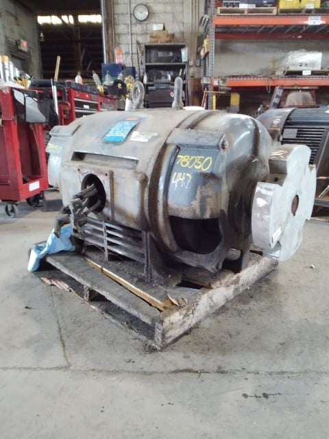 magnatek 300 hp 1800 rpm 447ts squirrel cage motors 78050
