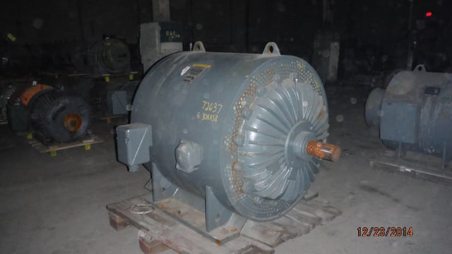 allis chalmers 500 hp 1200 rpm 30kks8 squirrel cage motors 72637