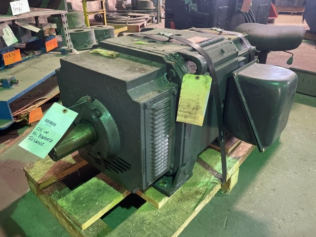 reliance 125 hp 1750 rpm b369at dcmotors 83038