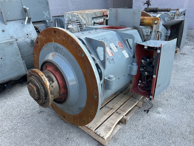 general electric 640 hp 820 rpm 818aar dc mill motors  88755