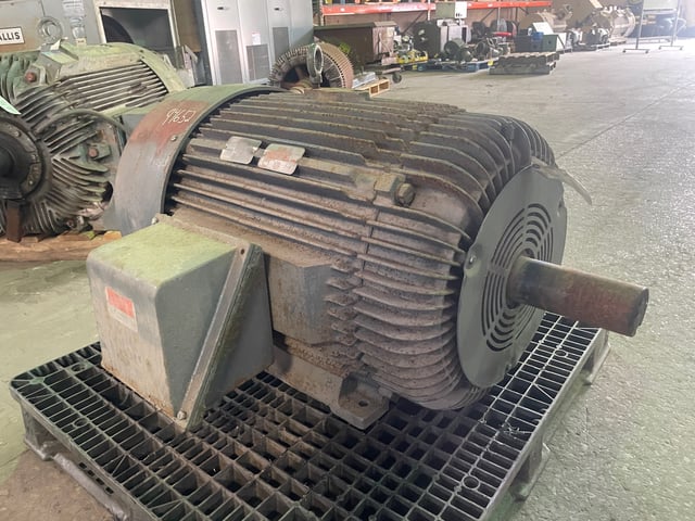 reliance 125 hp 900 rpm 447t squirrel cage motors 53420