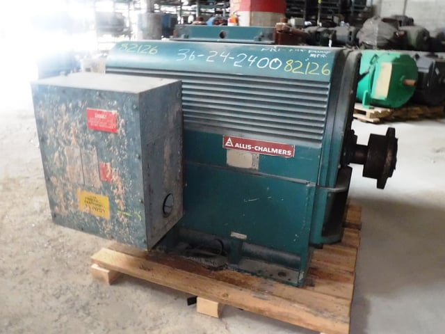 allis chalmers 900 hp 720 rpm 3740 squirrel cage motors 82126