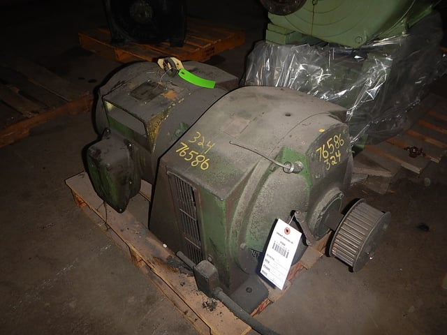 dynamatic 40 hp 130 rpm variable speed motors 76586