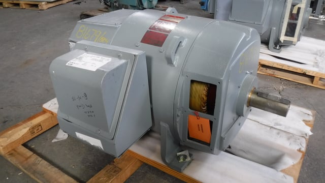 general electric 75 hp 650 rpm 504at dcmotors 81679