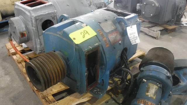 general electric 40 hp 850 rpm 365at dcmotors 83457