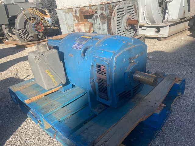 general electric 100 hp 1750 rpm 368at dcmotors 92228