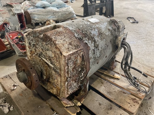 general electric 150 hp 1750 rpm 409at dcmotors 86416